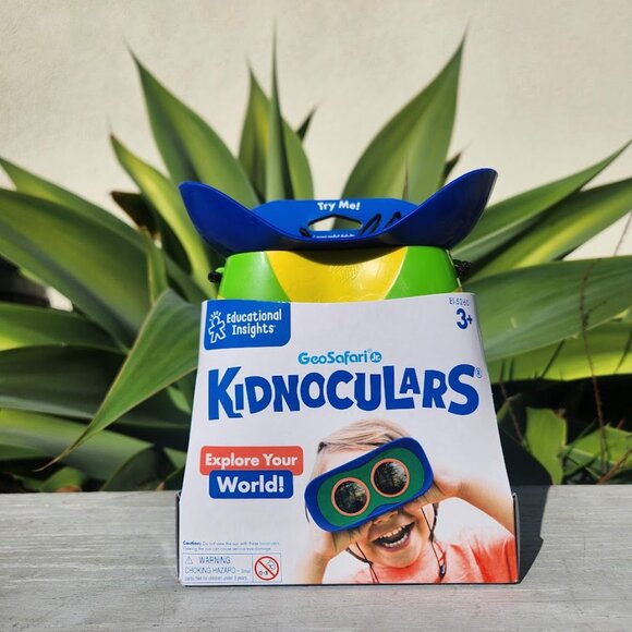 NEW BINOCULARS SAFARI CAMPING EXPLORER EDUCATIONAL INSIGHTS STEM SCIENCE TOY Geo - Picture 1 of 9